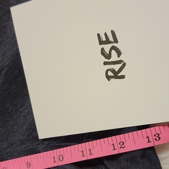 JM COLLECTION dark wash denim jeans size 12 short NWOT - Picture 10 of 12